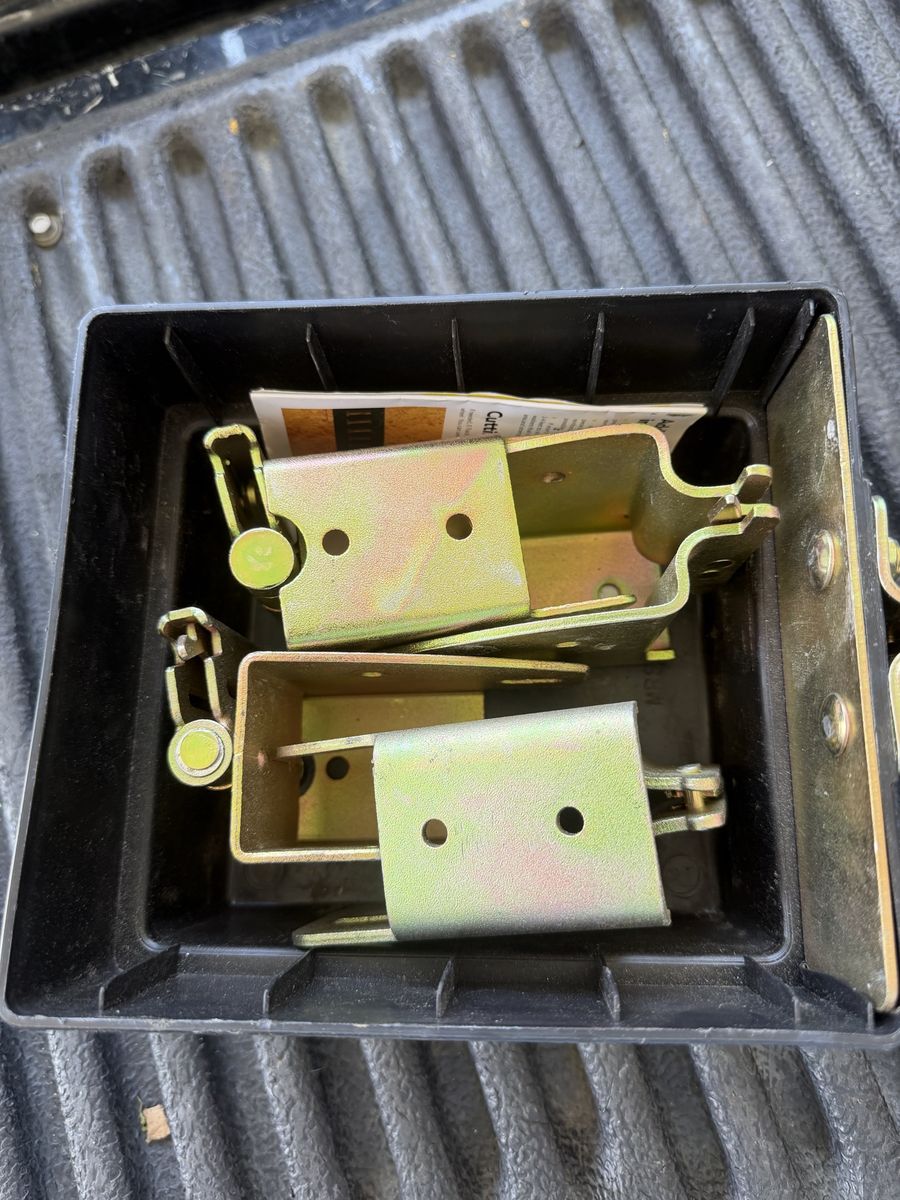 CargoSmart E-Track / X-Track Wood End Socket Brackets Set of 12 total brand new!. Cash only. 