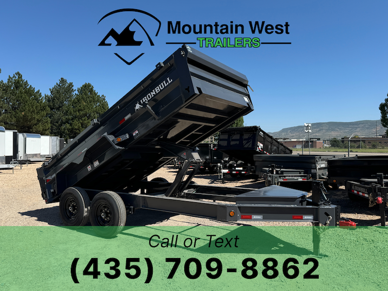2026 Iron Bull Trailers 7X14-14.9K Dump Trailer