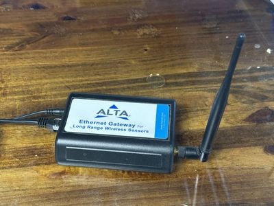 Ethernet gateway and 5 Temperature sensors