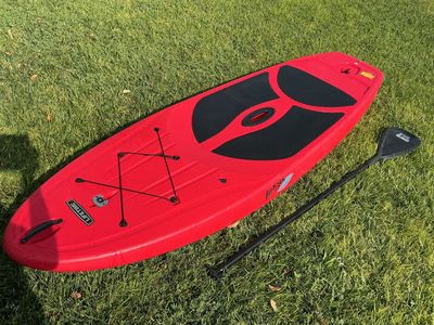 Lifetime Horizon Red Stand Up Paddle Board with Paddle