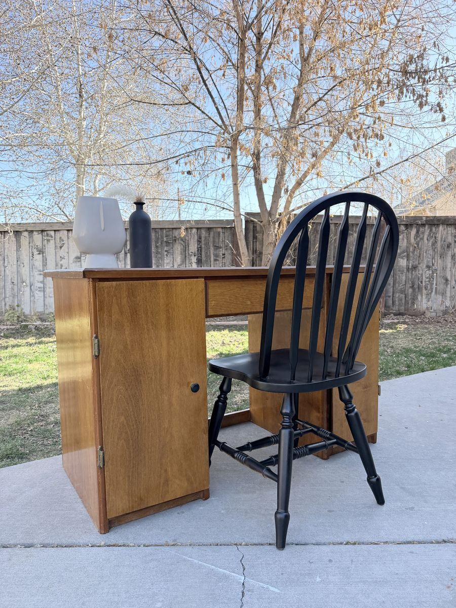 Cute Wood Desk With Chair