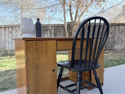 Cute Wood Desk With Chair