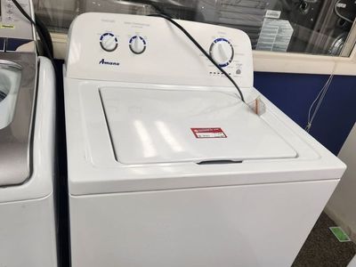 NICE AMANA TOPLOAD WASHER! WITH A FULL WARRANTY