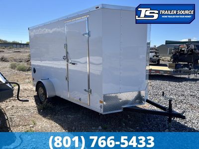 6x12 American Hauler Arrow Enclosed Cargo Trailer - 6'6" Interior - 3.5K GVWR -