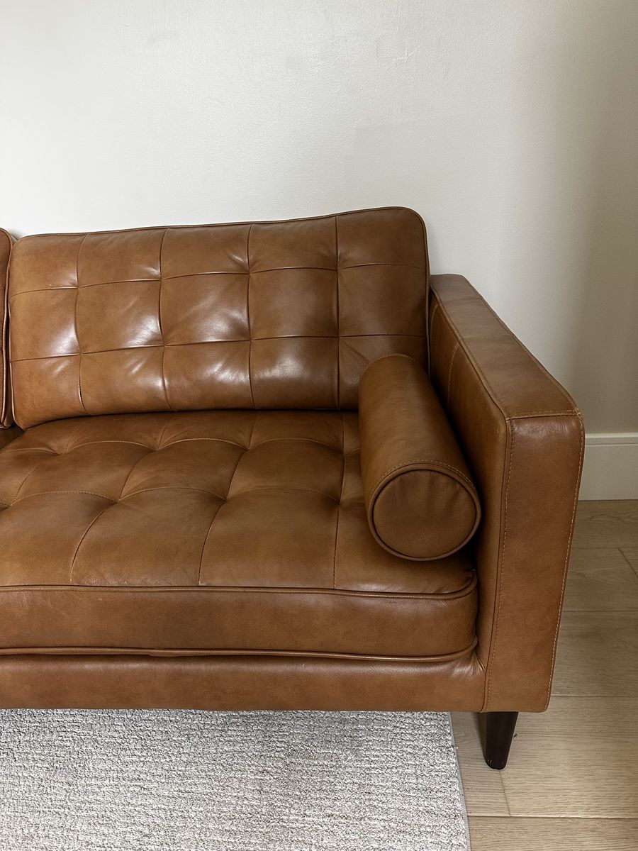 Costco leather couch