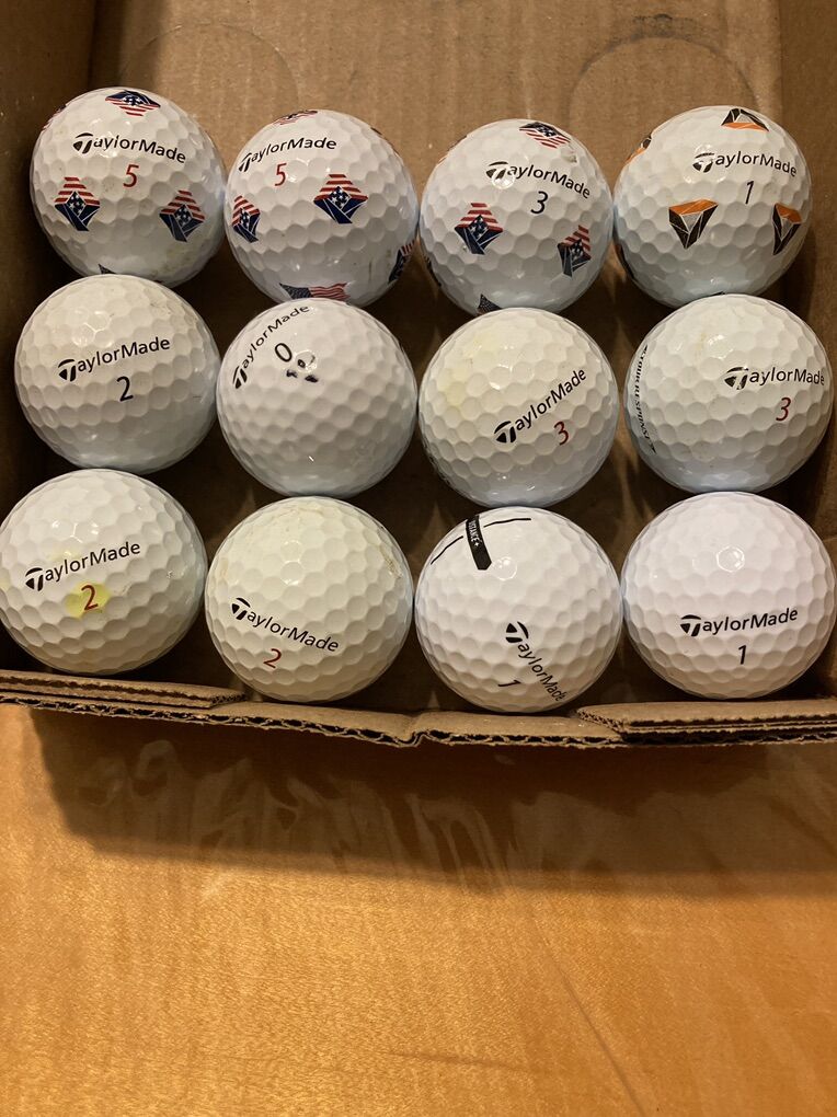 TaylorMade Golf Balls (12 For $10)