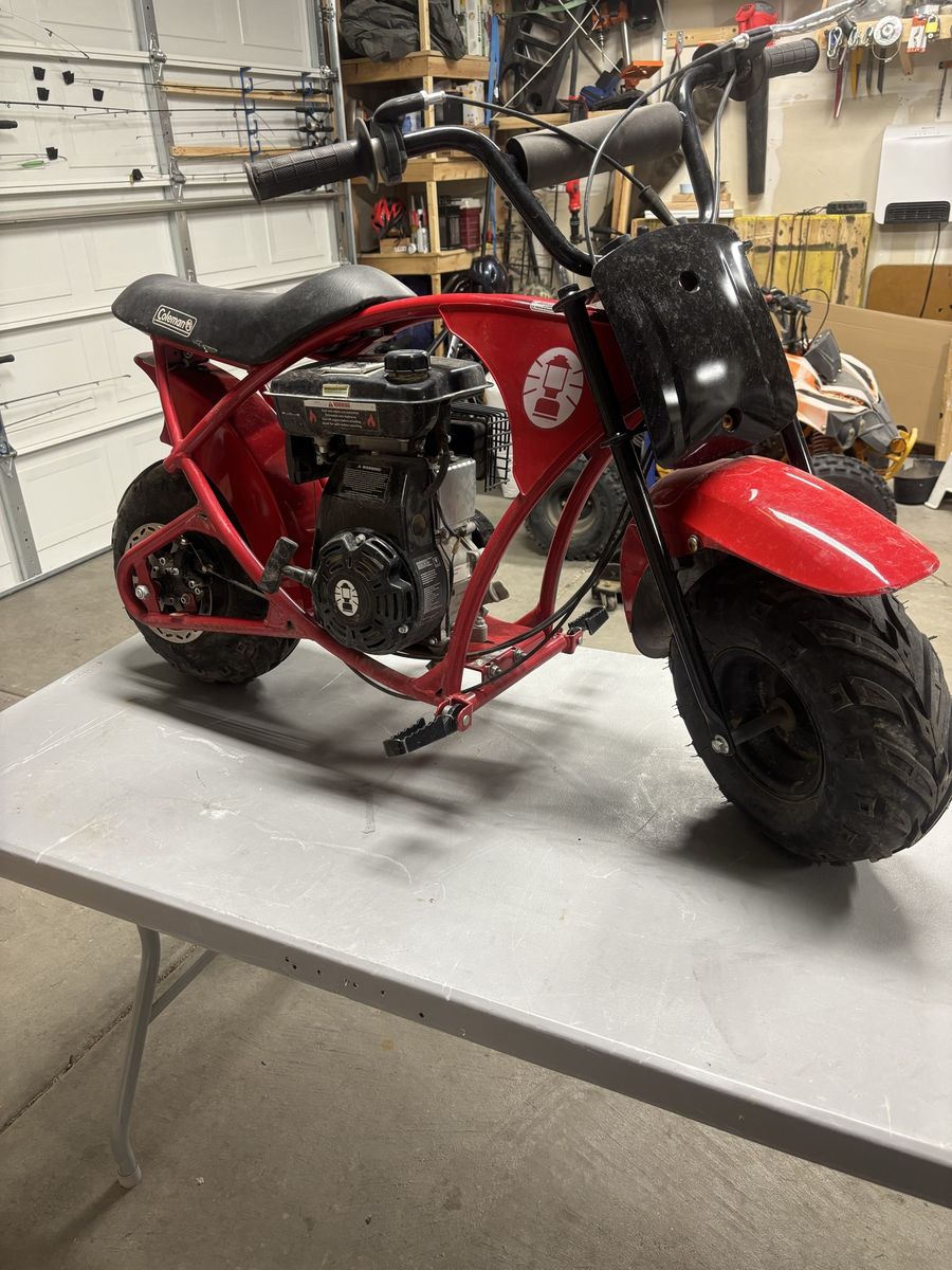 Coleman 96cc mini bike for kids