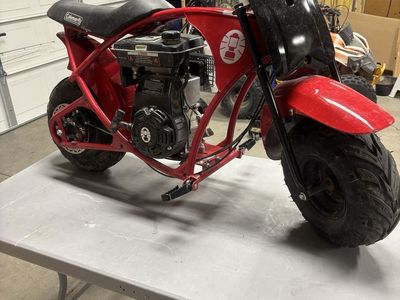 Coleman 96cc mini bike for kids