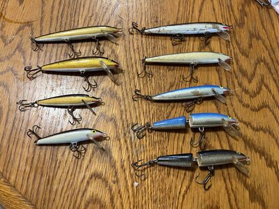 Vintage Rapala Trout Lures - Finland / Ireland
