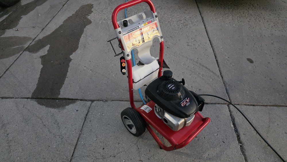 Troy bilt power washer