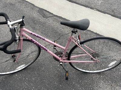 Schwinn Caliente Pink Road Bike - Vintage 10-Speed Bicycle,