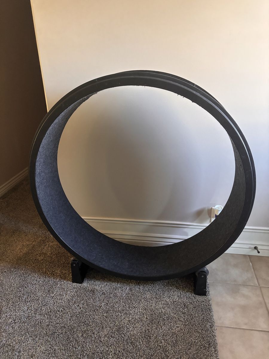 Large Circular Cat Exercise Wheel - Indoor Pet Treadmill for Active Cats, very good condition