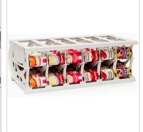Food can organizers, shelf reliance brand