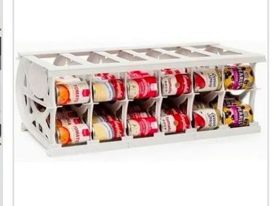 Food can organizers, shelf reliance brand