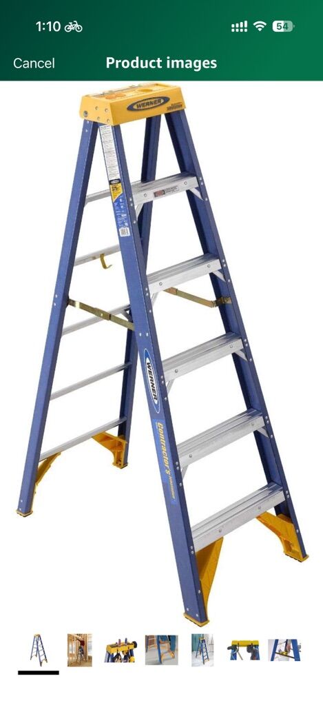 Werner 6foot Ladder