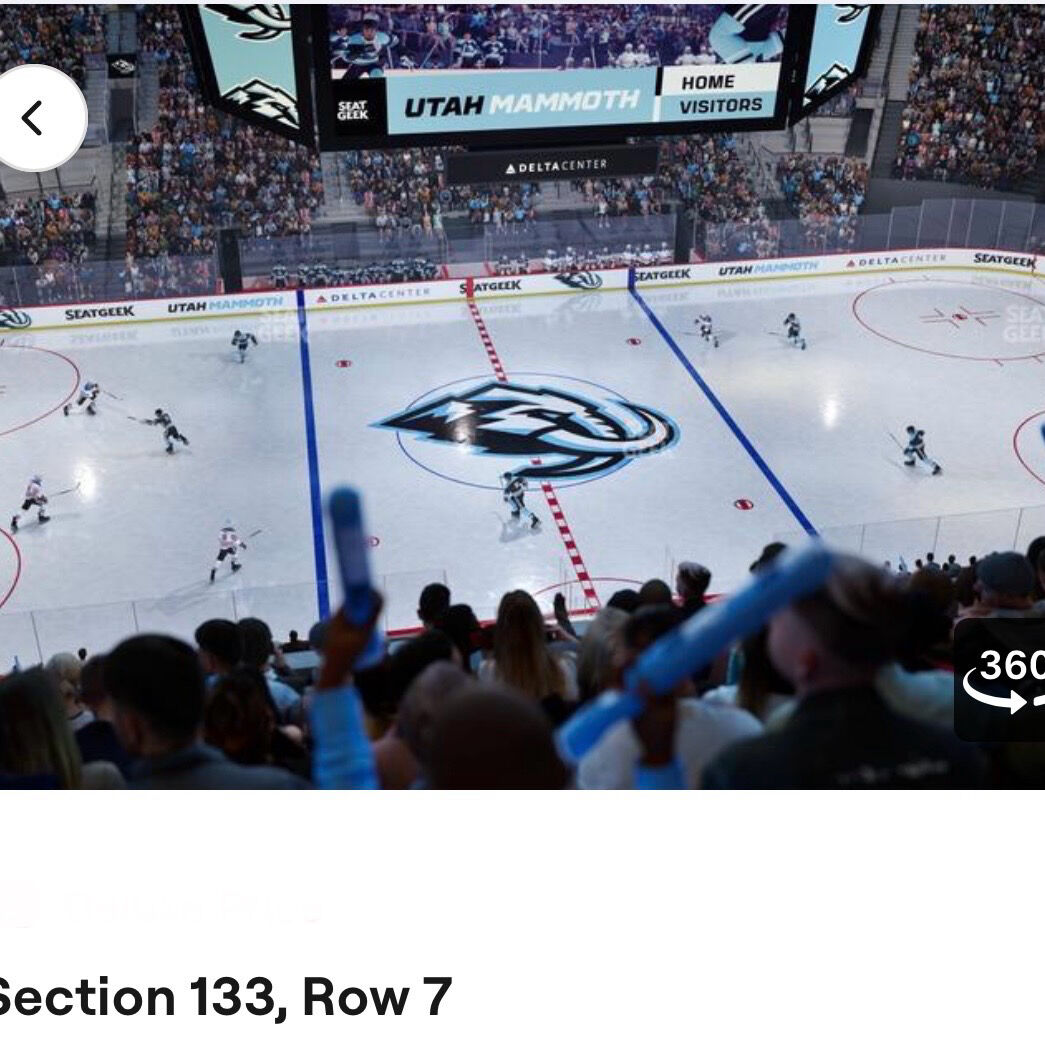 Utah Mammoth Vs Colorado Avalanche