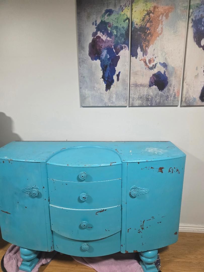 Antique Combination Chest