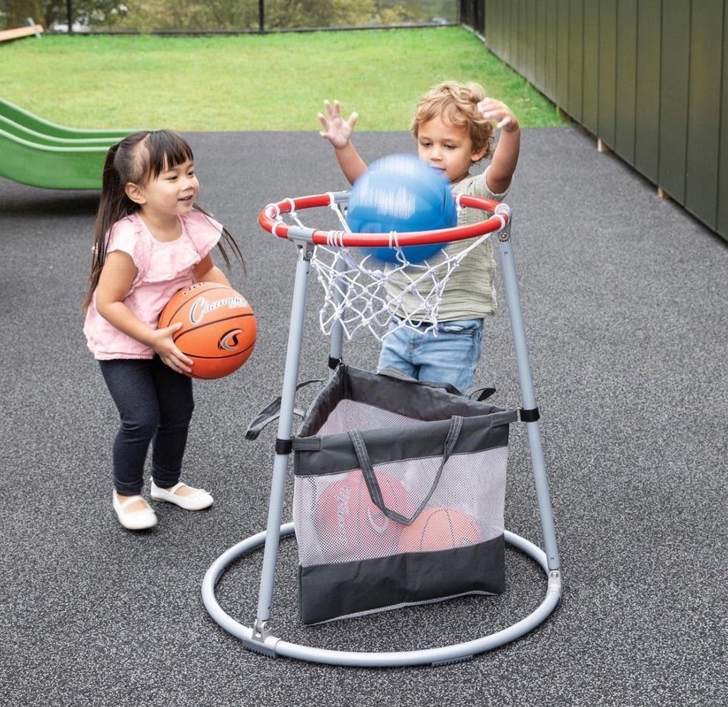 Kaplan Toddler Basketball Hoop W/ Storage Bag
