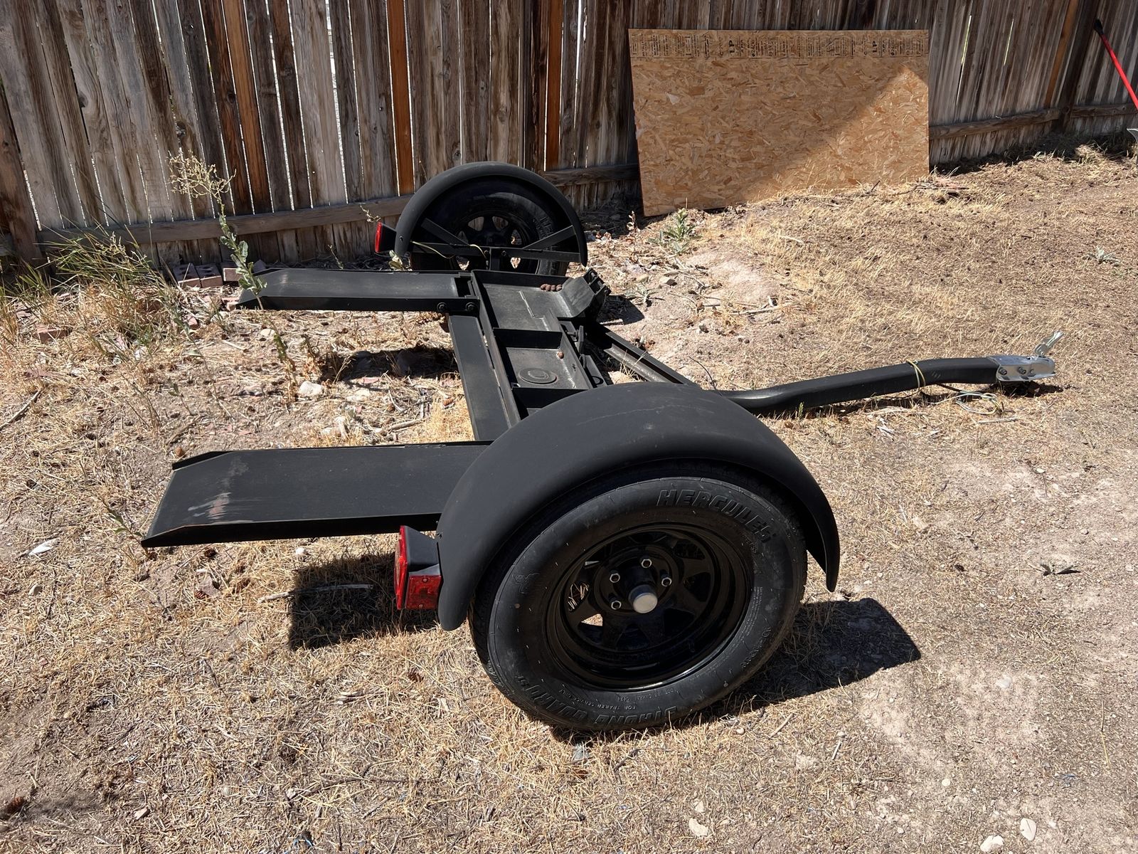 Car Tow Dolly – New Bearings, Lights & Low-Mile Tires