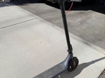 Mega wheel electric scooter