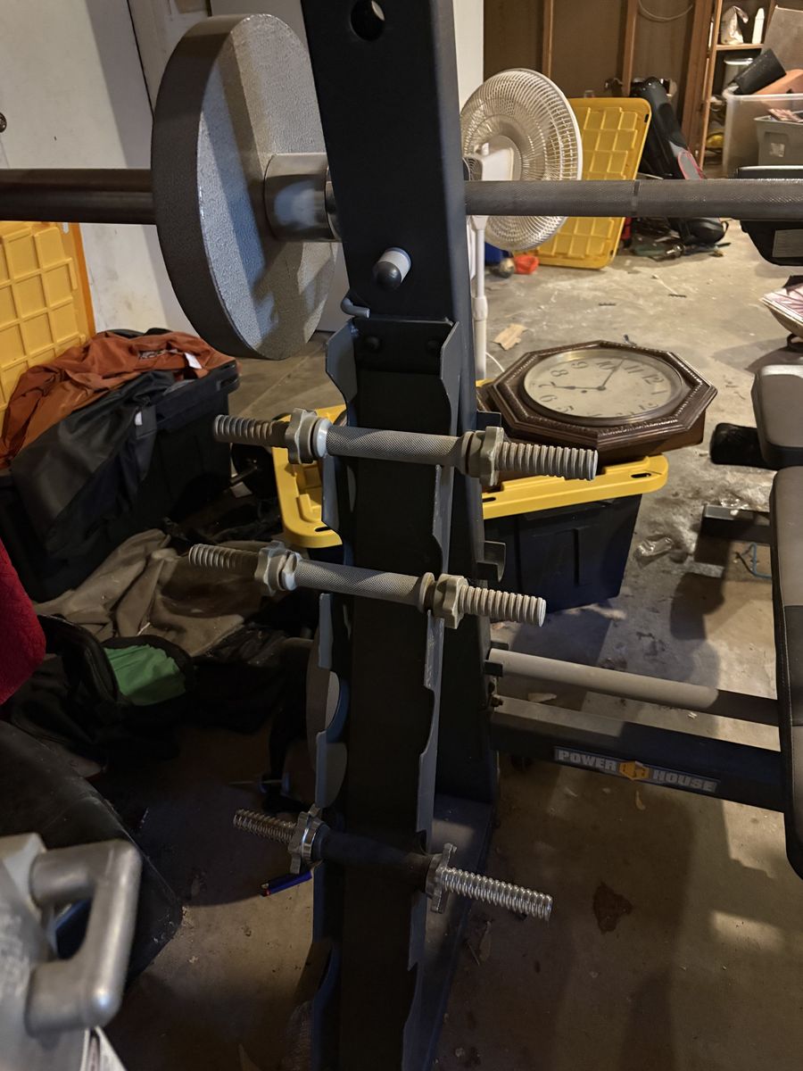 Heavy-Duty Workout Bench Set