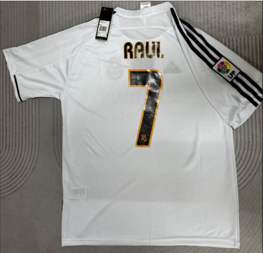 Raul #7 | L | Real Madrid 2003-04 Home Jersey
