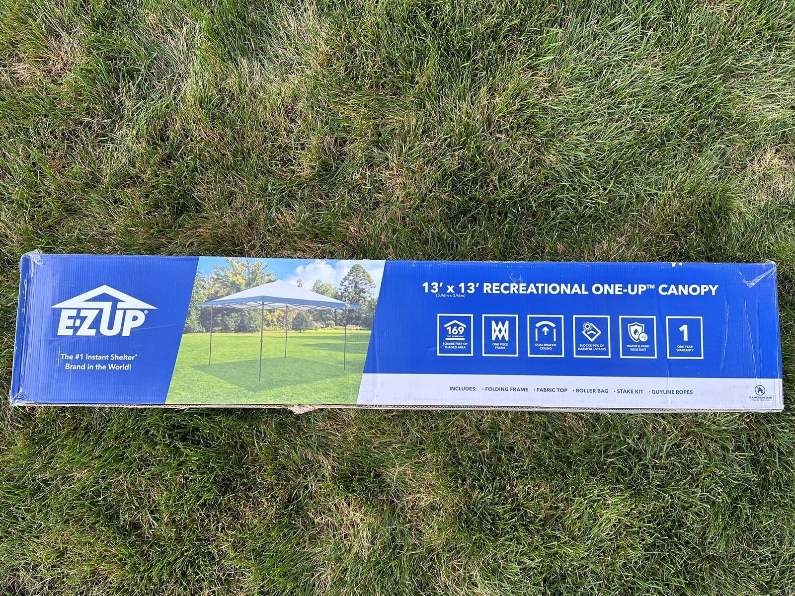 E-Z Up Canopy Tent, 13' x 13', new in box