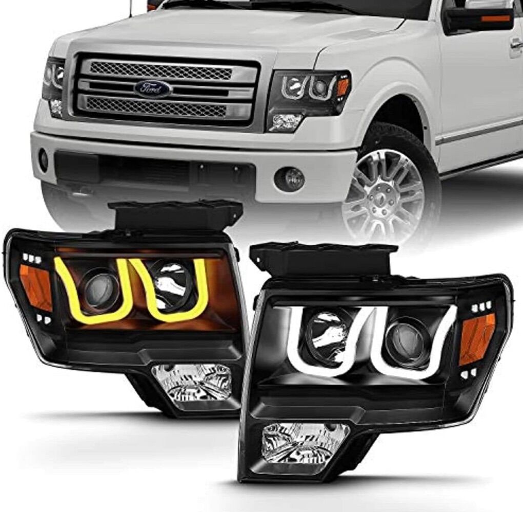 Anzo 09-14 Ford F-150 Projector Headlights