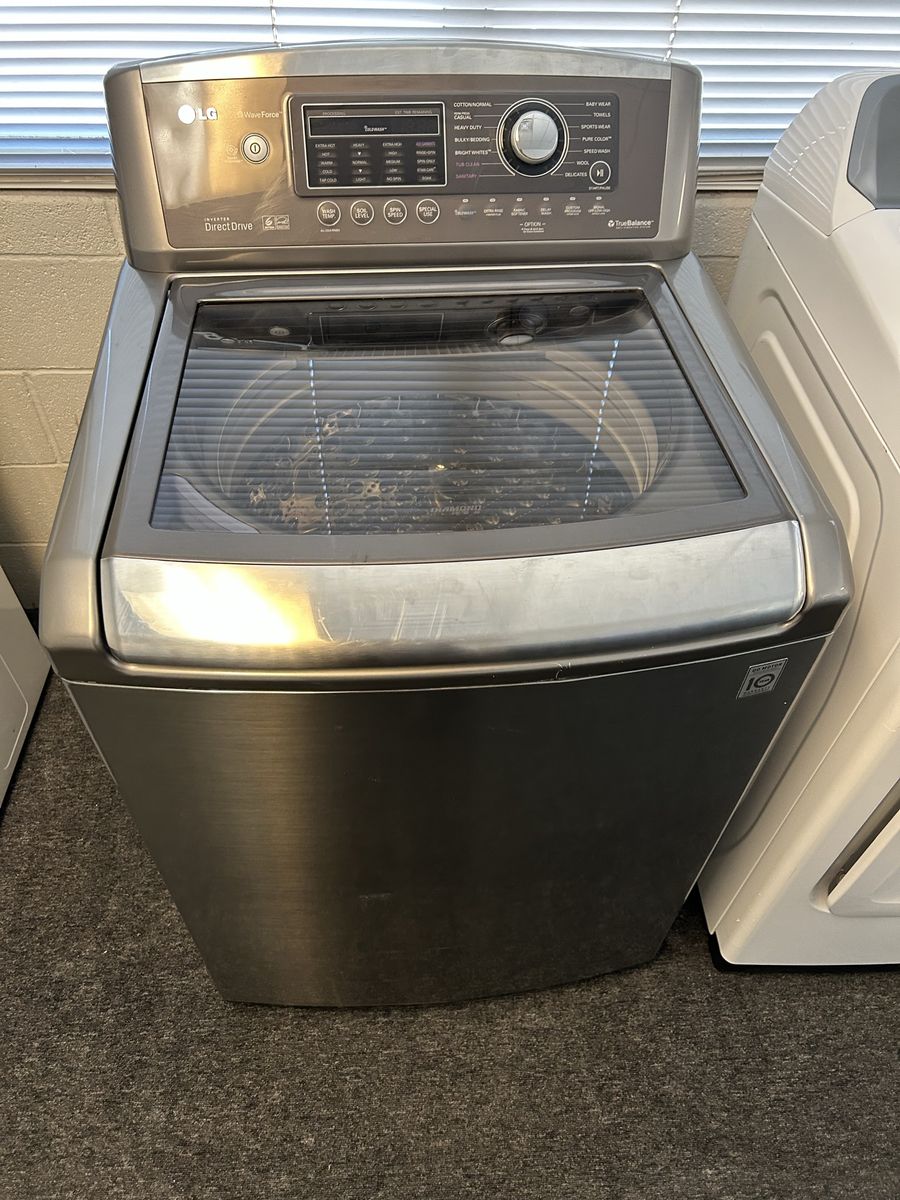 LG super capacity washing machine