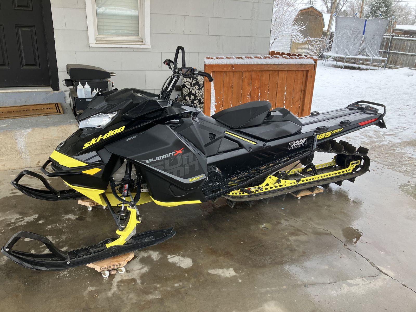 2017 skidoo 850 165”