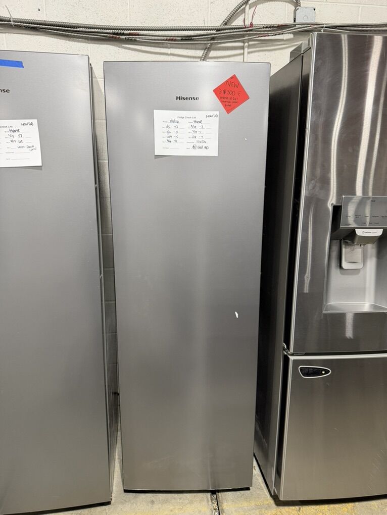 LOWEST PRICES! NEW HISENSE 10 CF CONVERTIBLE FREEZER-FRIDGE