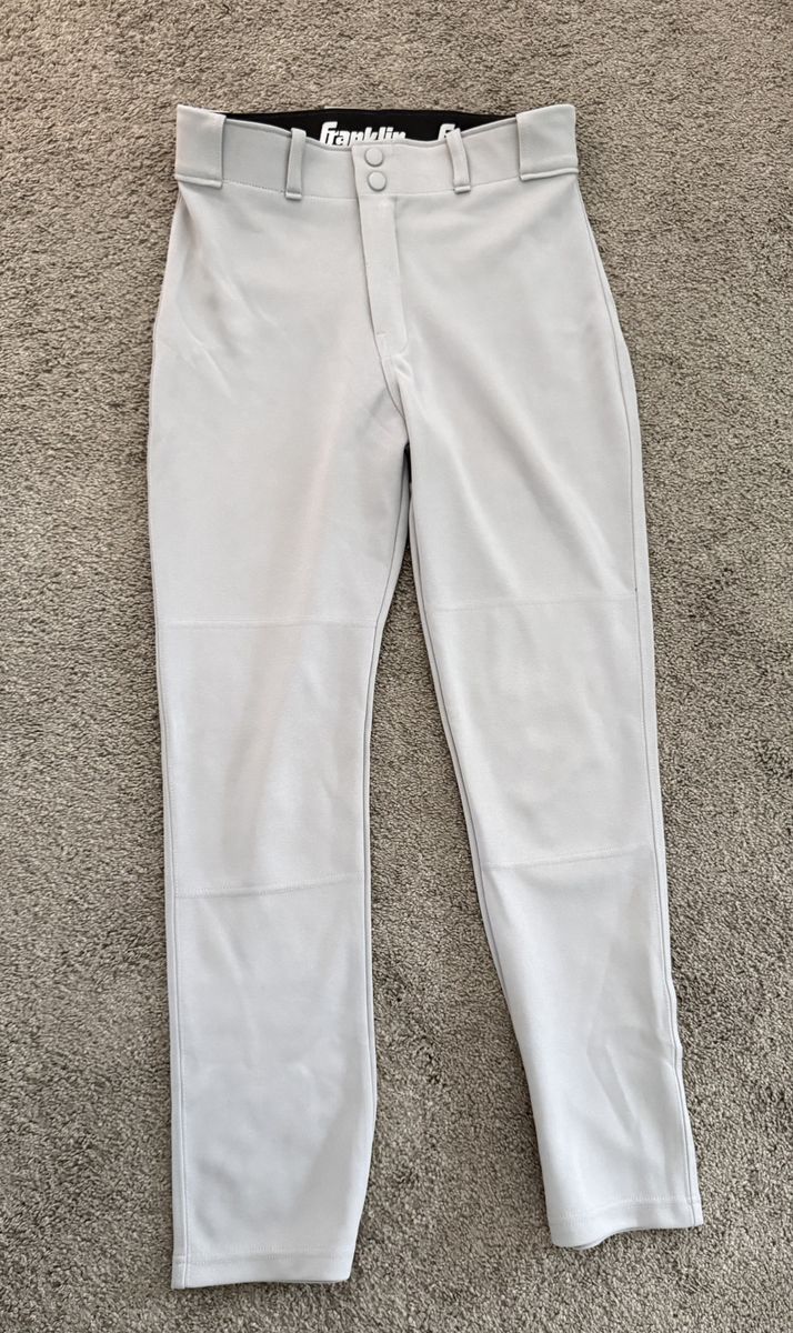 Youth XL gray Franklin baseball pants