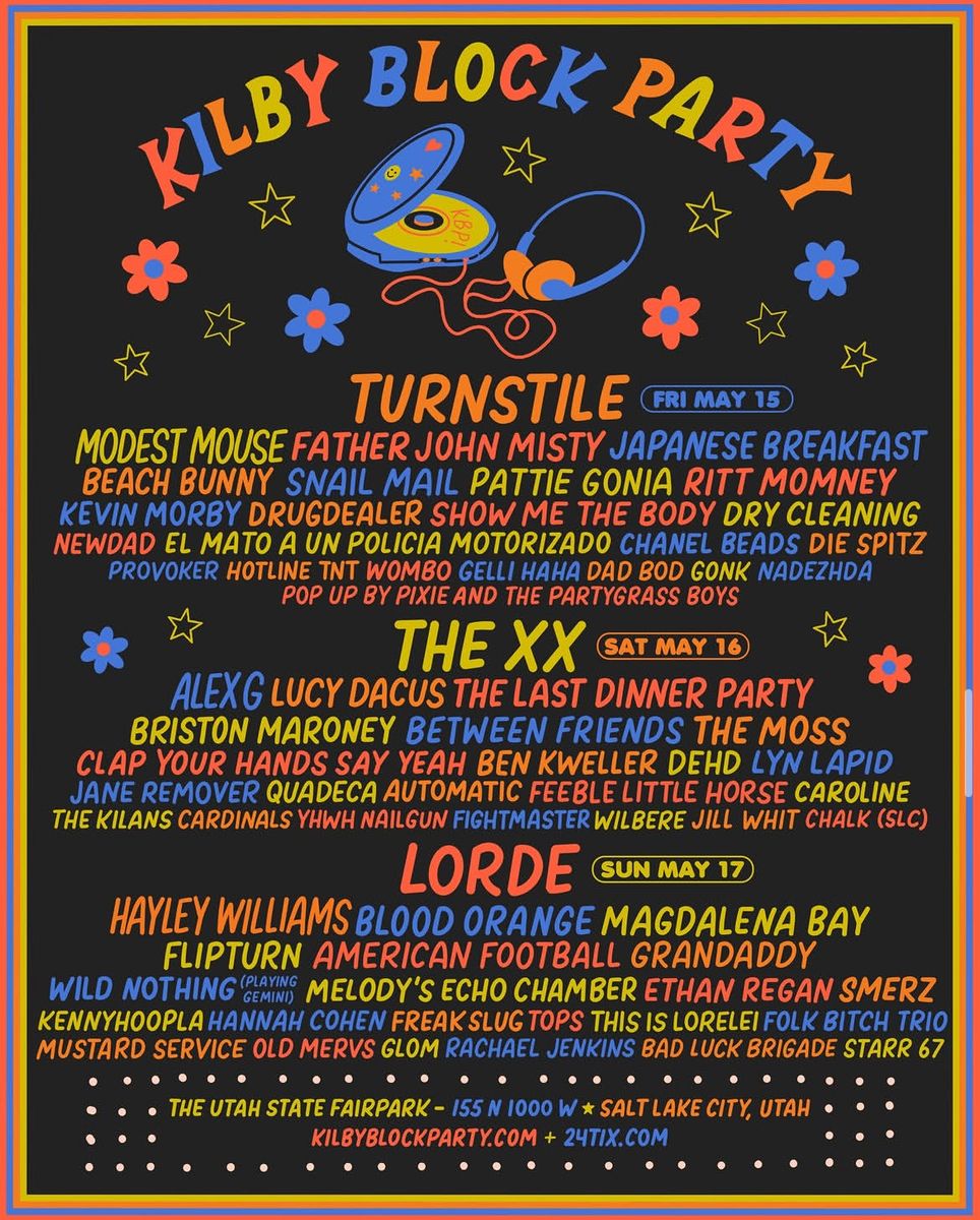 Kilby Block Party GA 3 day