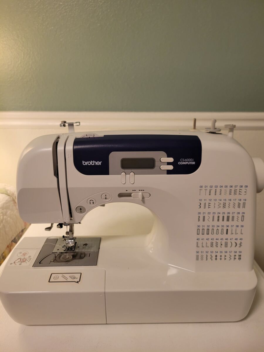 Sewing Machine Brother CS-6000i Computer