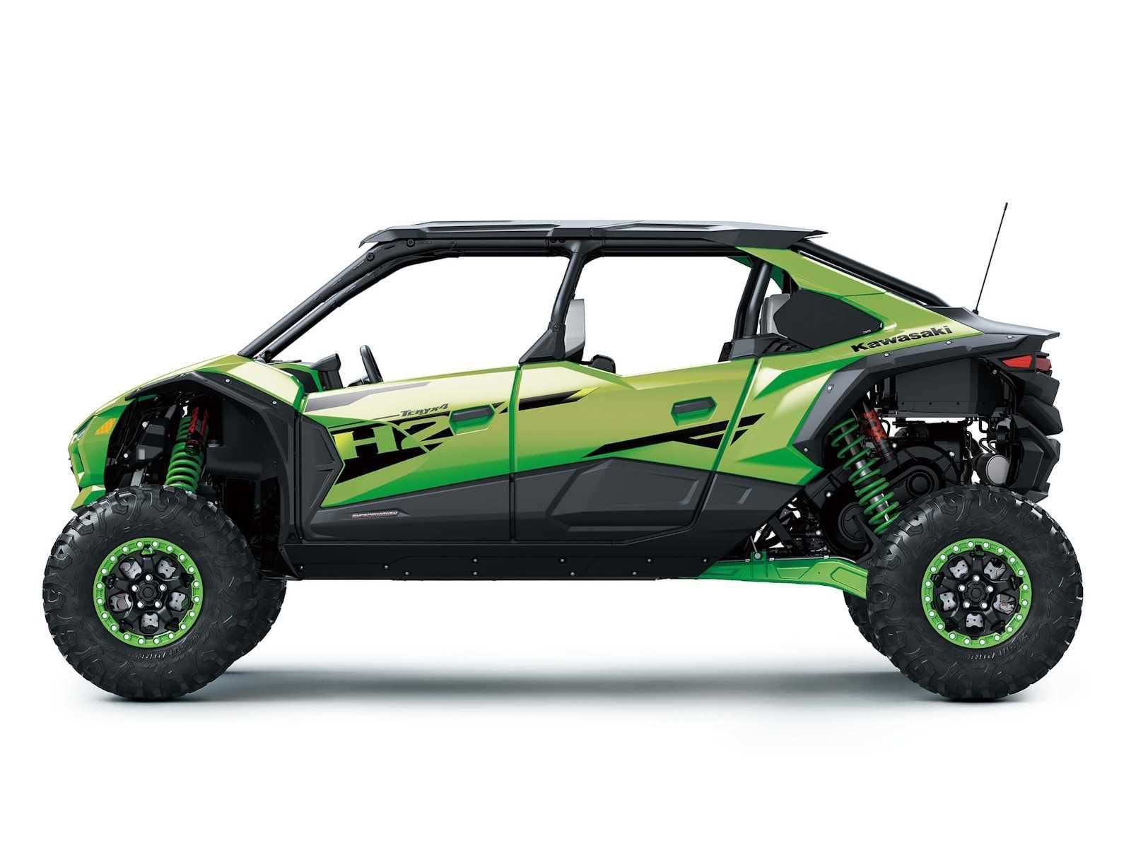 2026 Kawasaki Teryx4 H2 Deluxe eS CA Lime Green -