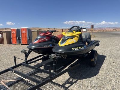 two Sea-Doo 215 rxt supercharged