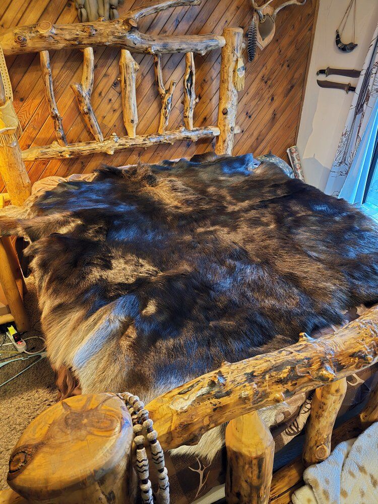 Professionally Tanned Large Utah Moose Hide