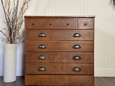 Vintage Ethan Allen Solid Maple Chest of Drawers