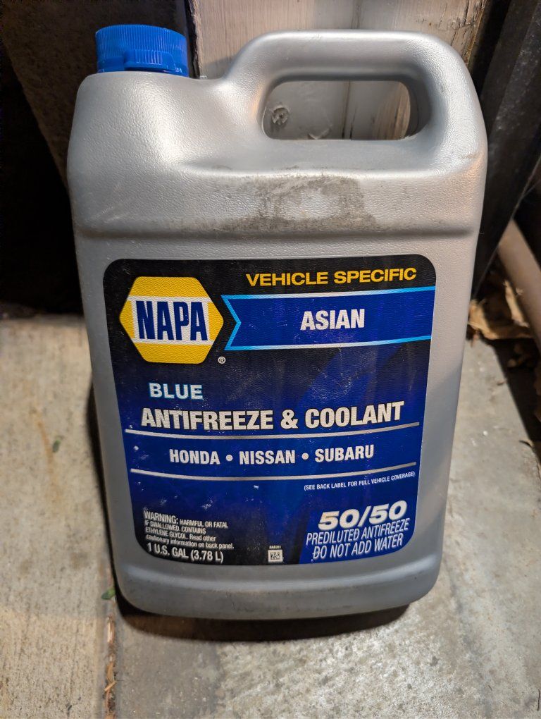 Asian Vehicle Antifreeze Blue Coolant