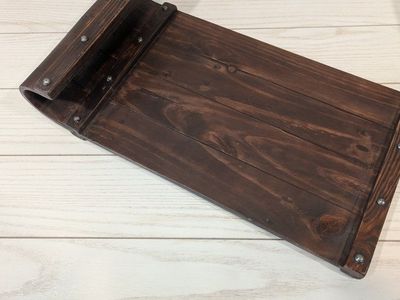 Pottery Barn decorative sleigh/tobbogan tray