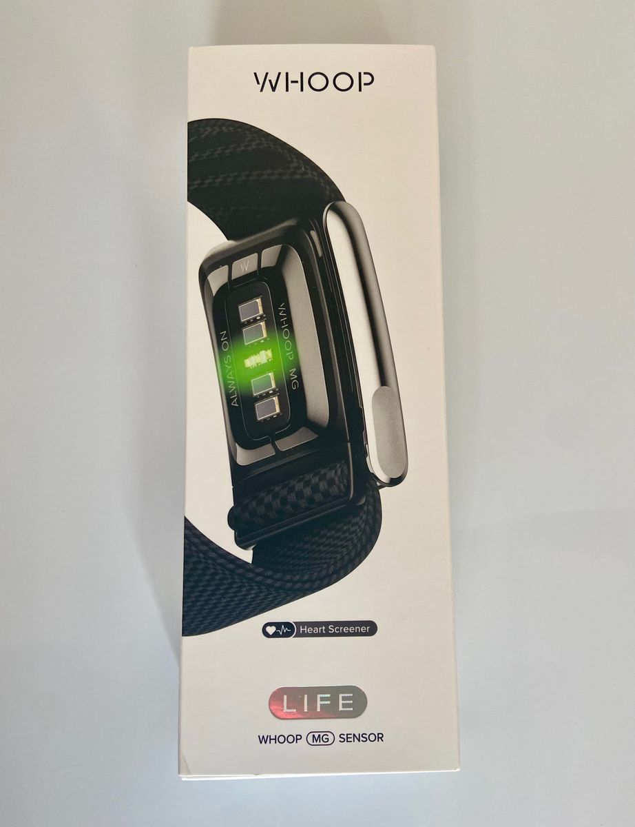 Whoop MG 5.0 Life Activity Tracker  with 12 Month Annual Membership