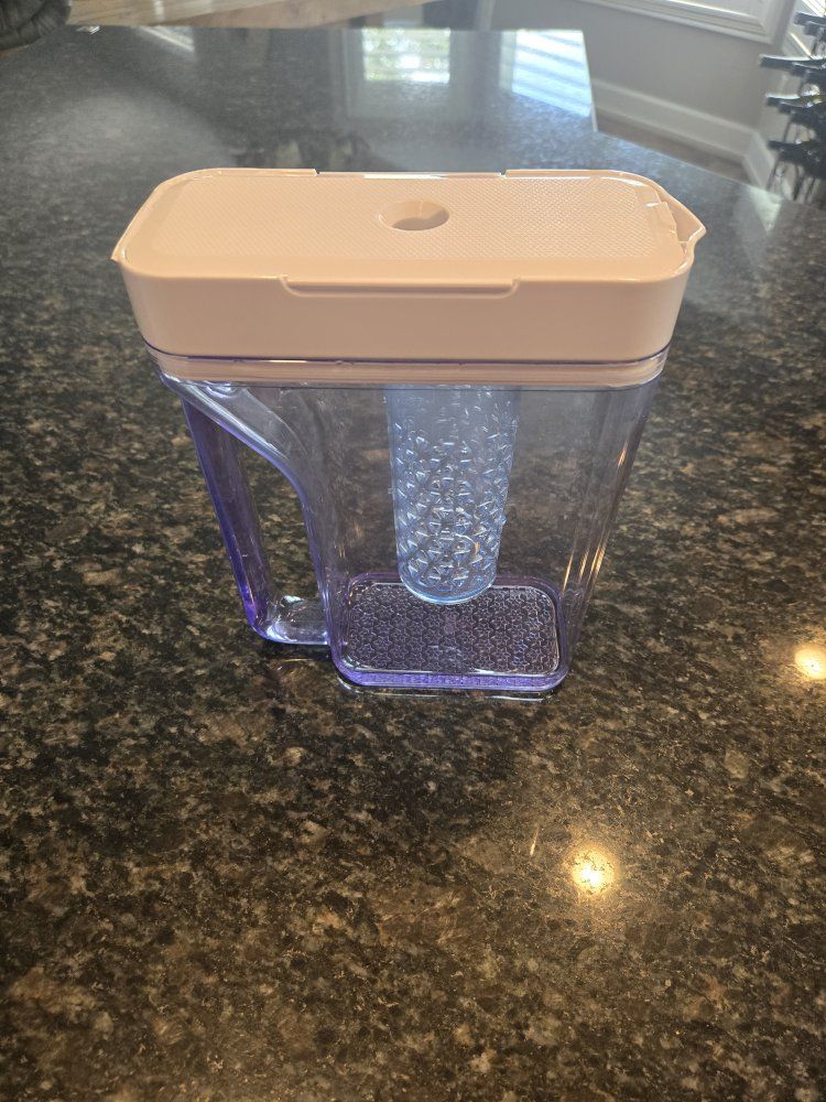 Samsung AutoFill Water Pitcher Replacement Part, Clear with Purple Tint, 1.4L Capacity
