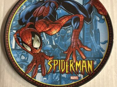 Vintage spiderman Kids Plate