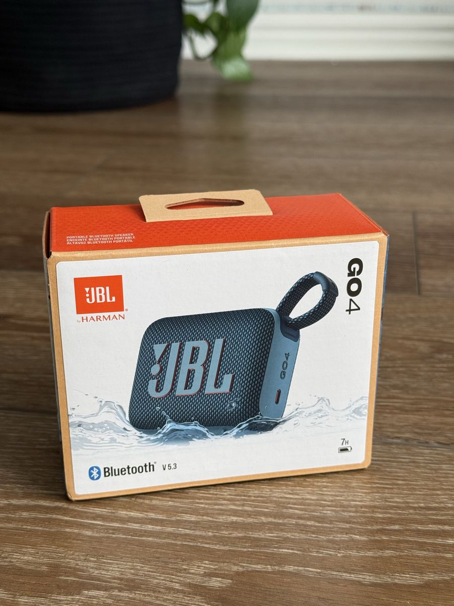 JBL GO 4 Portable Bluetooth 5.3 Speaker - New in Box