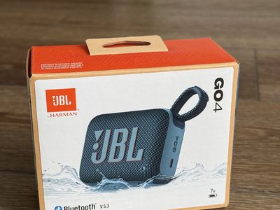 JBL GO 4 Portable Bluetooth 5.3 Speaker - New in Box