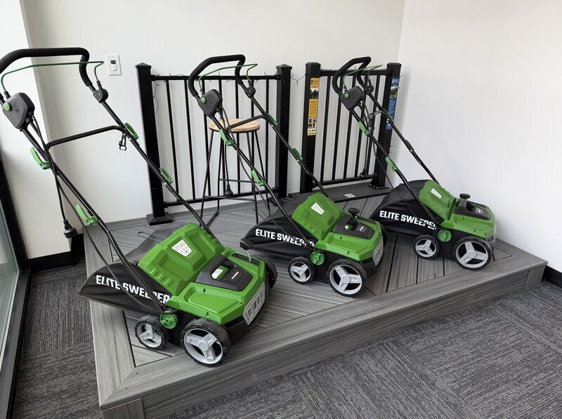 Artificial Turf Maintenance Sweeper