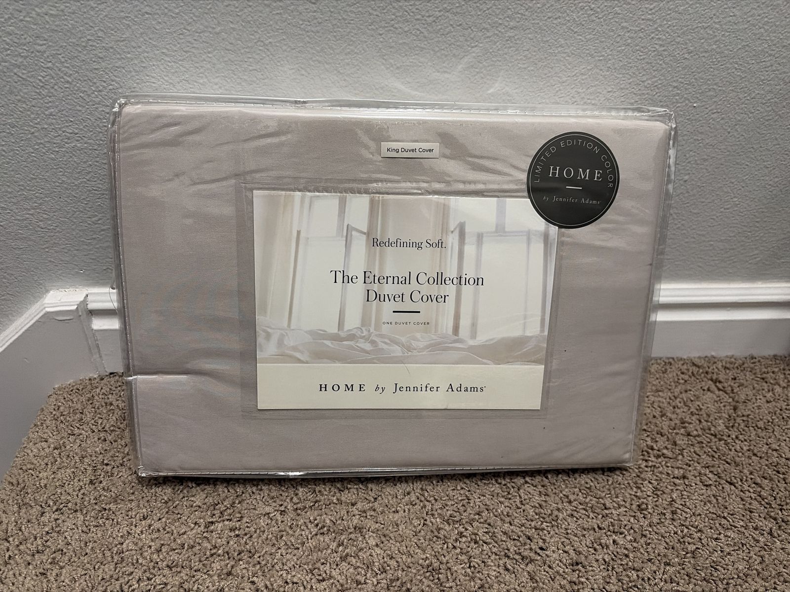 Jennifer Adams Home The Eternal Collection King Duvet Cover - Limited Edition Color, Redefining Soft