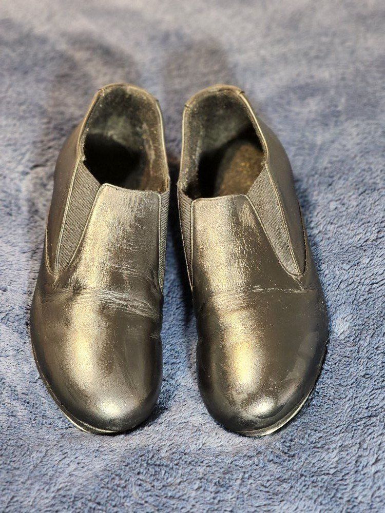 Black Tap Dance Shoes Women's Size 10