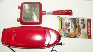 Red Copper 5 Minute Chef Non-Stick Cooker and Flipwich Sandwich Maker