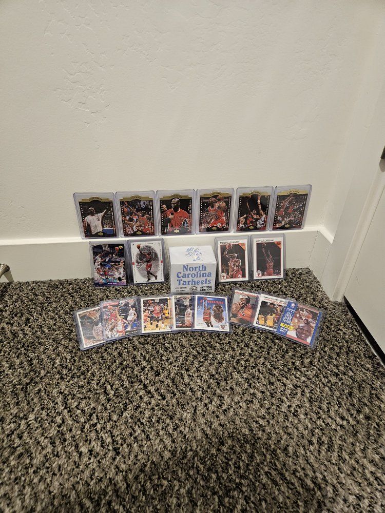 Michael Jordan Card Lot (sealed UNC set)
